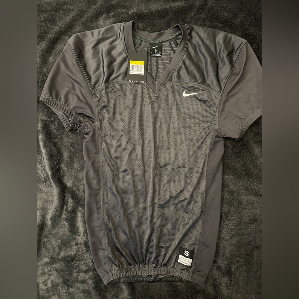 NEW Nike Vapor Pro Men's Small Football Vented Jersey Gun Metal Gray